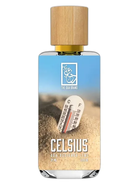 Frasco del perfume The Dua Brand Celsius