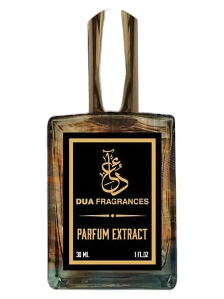 Frasco del perfume The Dua Brand Deep Impact