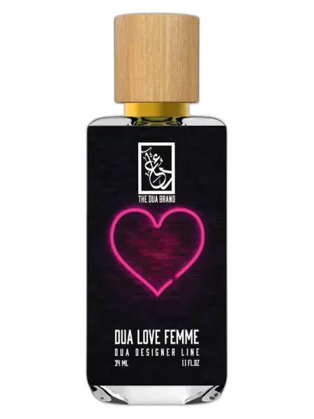 Frasco del perfume The Dua Brand Dua Love Femme