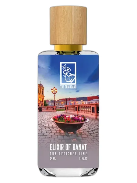 Frasco del perfume The Dua Brand Elixir of Banat unisex