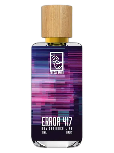 Frasco del perfume The Dua Brand Error 417 unisex