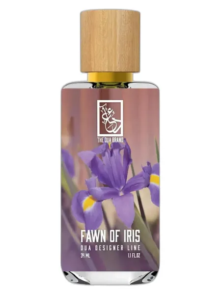 Frasco del perfume The Dua Brand Fawn of Iris unisex