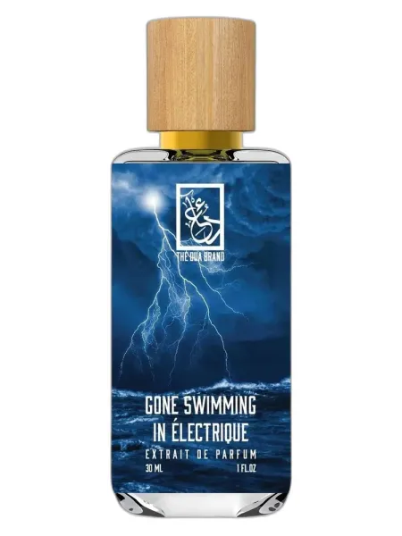 Frasco del perfume The Dua Brand Gone Swimming in Electrique