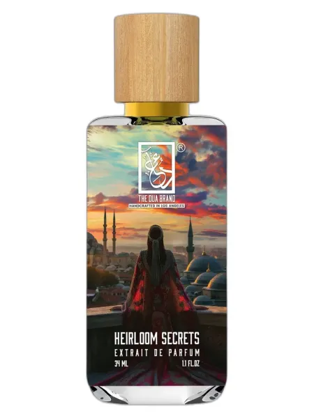 Frasco del perfume The Dua Brand Heirloom Secrets unisex