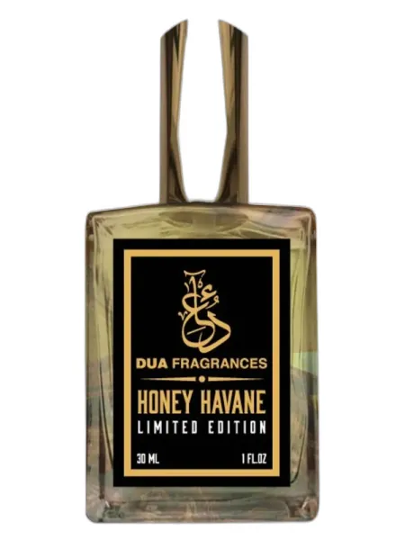 Frasco del perfume The Dua Brand Honey Havane unisex