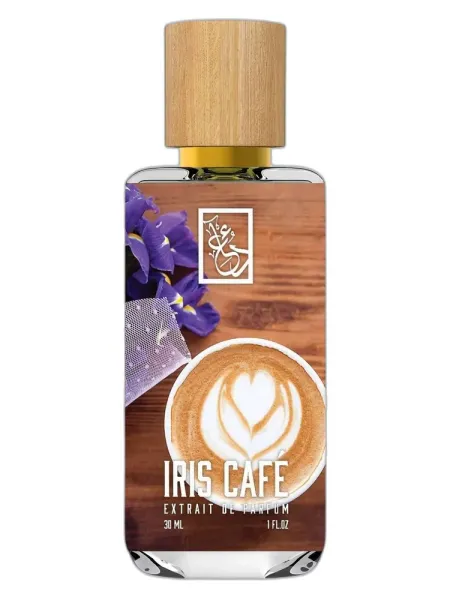 Frasco del perfume The Dua Brand Iris Cafe unisex