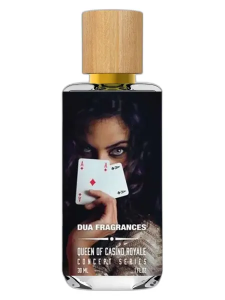 Frasco del perfume The Dua Brand Queen of Casino Royale unisex