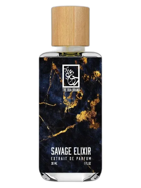 Frasco del perfume The Dua Brand Savage Elixir