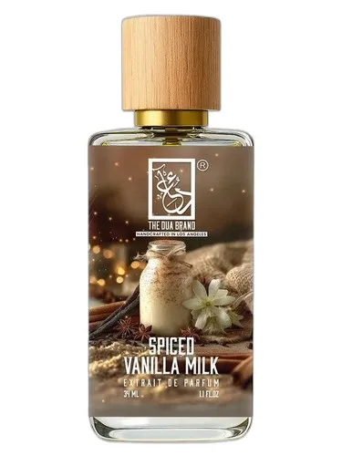 The Dua Brand Spiced Vanilla Milk 2025 परफ्यूम की बोतल