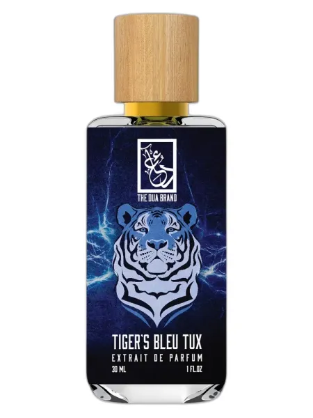 Frasco del perfume The Dua Brand Tiger's Bleu Tux