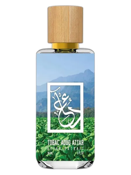 Frasco del perfume The Dua Brand Tobac Aoud Attar