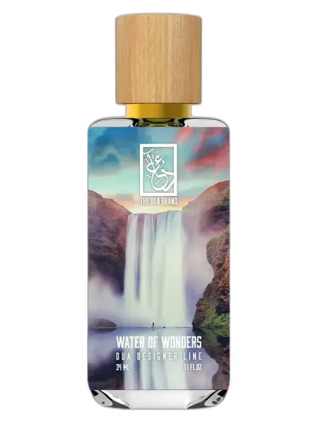 Frasco del perfume The Dua Brand Water Of Wonders