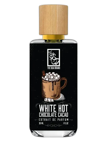 Frasco del perfume The Dua Brand White Hot Chocolate Cacao unisex