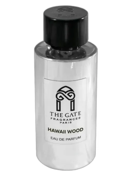 Frasco del perfume The Gate Fragrances Paris Hawaii Wood unisex