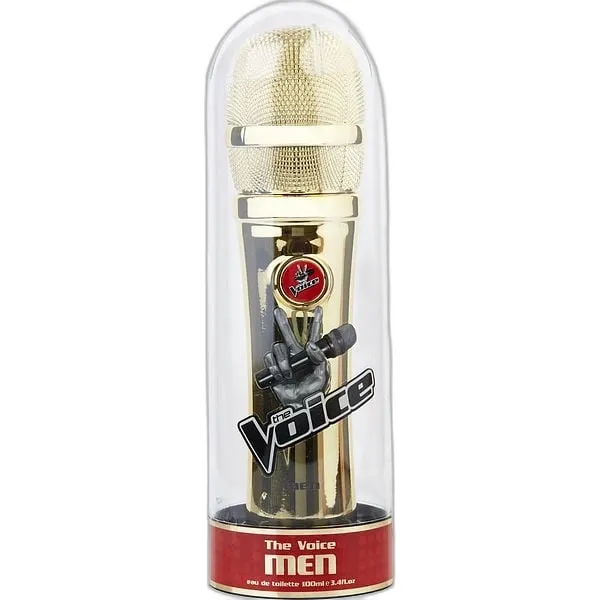 Frasco del perfume The Voice Gold Edition Eau de Toilette