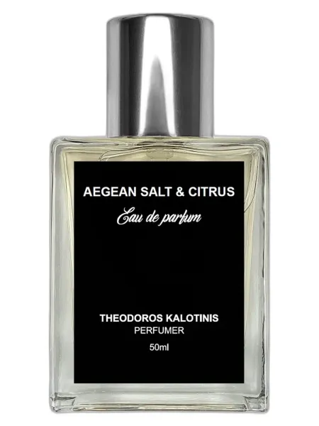 Frasco del perfume Theodoros Kalotinis Aegean Salt & Citrus unisex