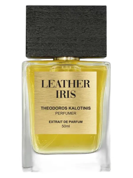 Frasco del perfume Theodoros Kalotinis Leather Iris unisex