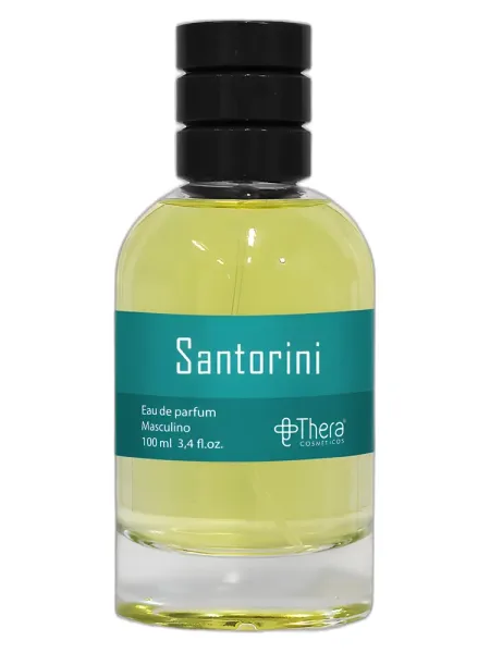 Frasco del perfume Thera Cosméticos Santorini Thera Cosmeticos