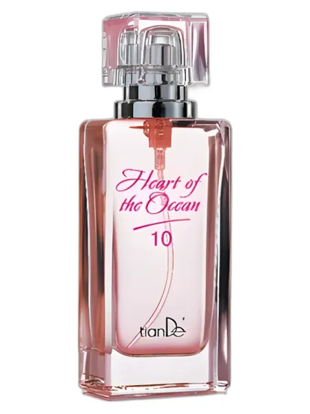 Frasco del perfume TianDe Heart of the Ocean