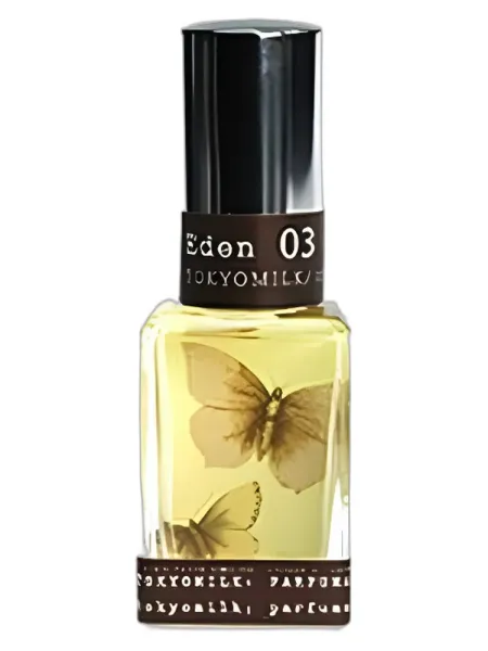 Frasco del perfume Tokyo Milk Parfumerie Curiosite Eden No.3 unisex Eau de Parfum