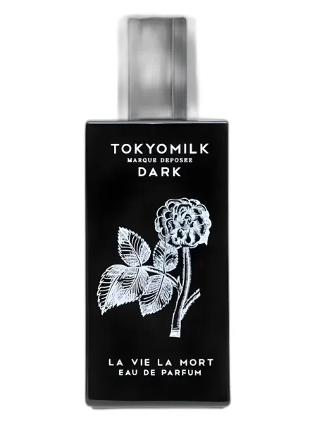 Frasco del perfume Tokyo Milk Parfumerie Curiosite La Vie La Mort unisex Eau de Parfum