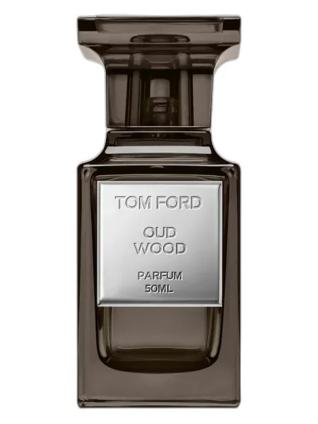 Frasco del perfume Tom Ford Oud Wood Parfum unisex Eau de Parfum