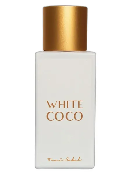 Frasco del perfume Toni Cabal White Coco unisex
