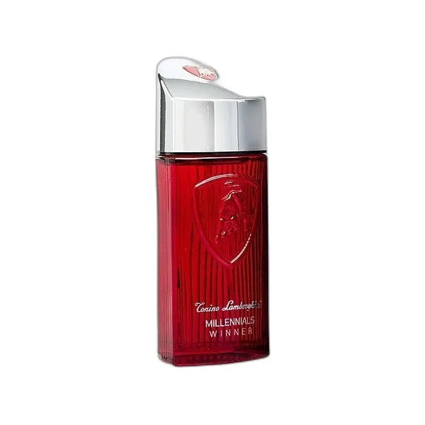 Frasco del perfume Tonino Lamborghini Millennials Winner Eau de Toilette