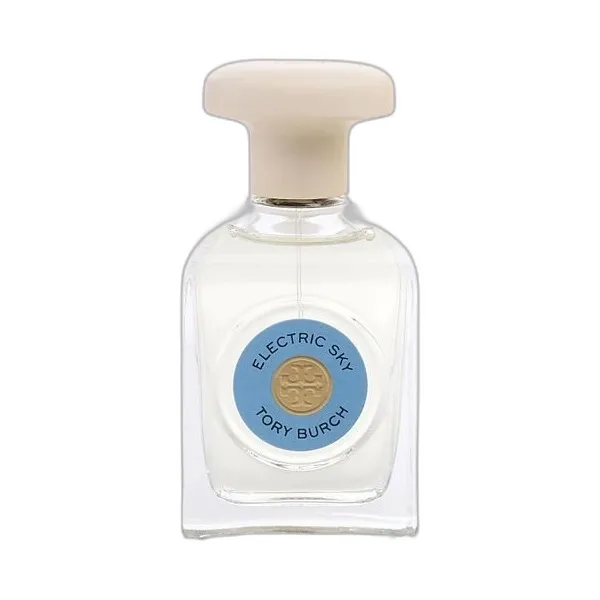 Frasco del perfume Tory Burch Electric Sky Eau de Parfum