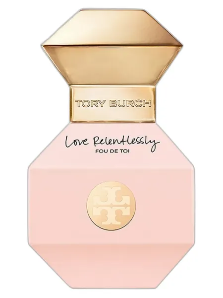 Frasco del perfume Tory Burch Love Relentlessly Fou De Toi