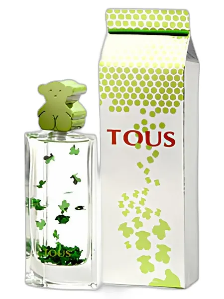 Frasco del perfume Tous Green Purpurine
