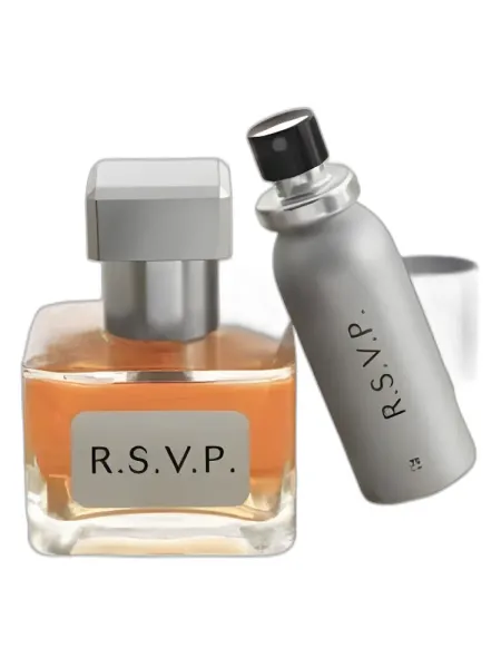 Frasco del perfume Tru Fragrances R.S.V.P.