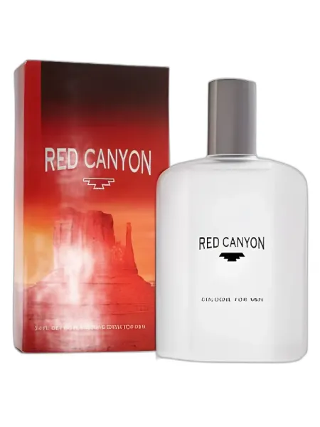 Frasco del perfume Tru Fragrances Red Canyon