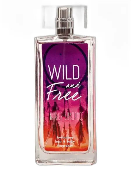 Frasco del perfume Tru Fragrances Wild And Free Amber Sundance