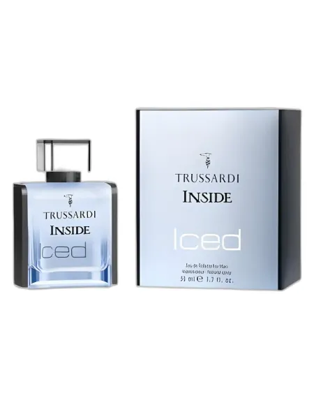 Frasco del perfume Trussardi Inside Iced Eau de Cologne