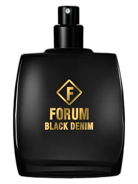 Frasco del perfume Tufi Duek Forum Black Denim