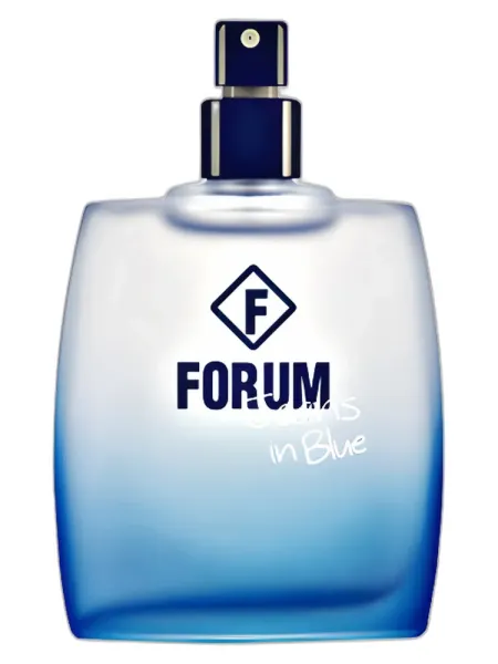 Frasco del perfume Tufi Duek Forum Jeans in Blue