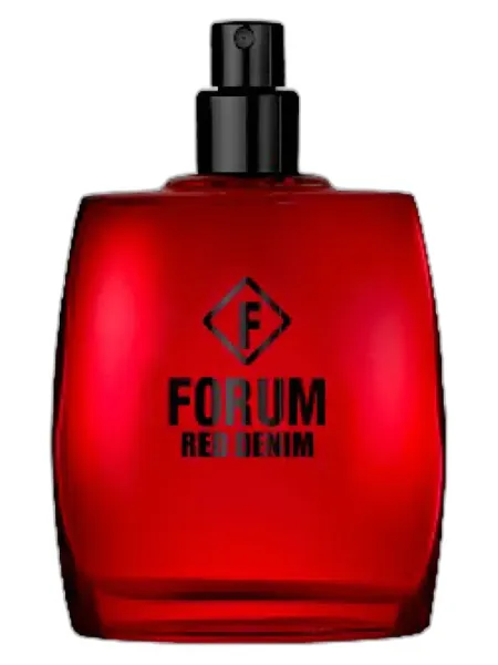Frasco del perfume Tufi Duek Forum Red Denim