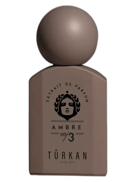 Frasco del perfume Türkan Turkan No/3 Ambre Turkan unisex