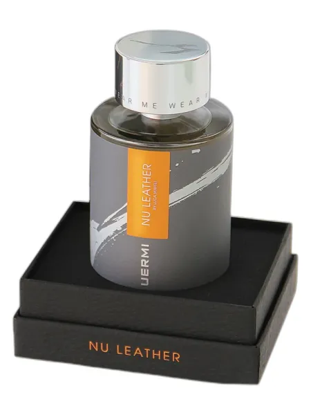 Frasco del perfume UERMI NU Leather unisex