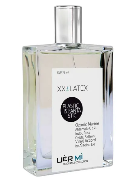 Frasco del perfume UERMI XX Latex unisex