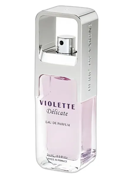 Frasco del perfume Ulric de Varens essentiel Violette Delicate