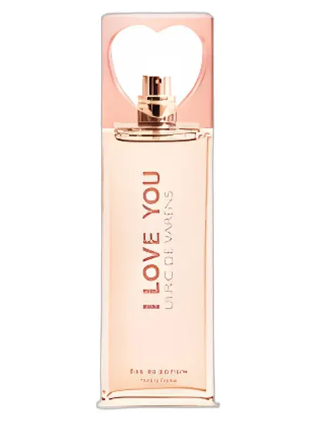 Frasco del perfume Ulric de Varens I Love You
