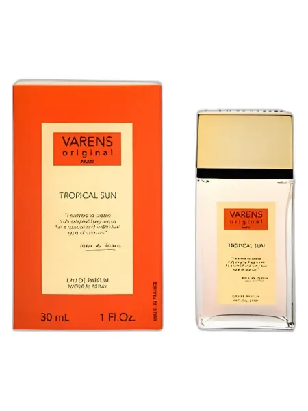 Frasco del perfume Ulric de Varens Original Tropical Sun