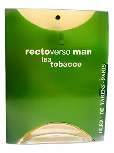 Frasco del perfume Ulric de Varens Rectoverso Man Tea Tobacco