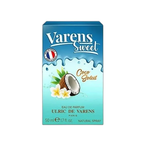 Frasco del perfume Ulric De Varens Sweet Coco Soleil Eau de Parfum