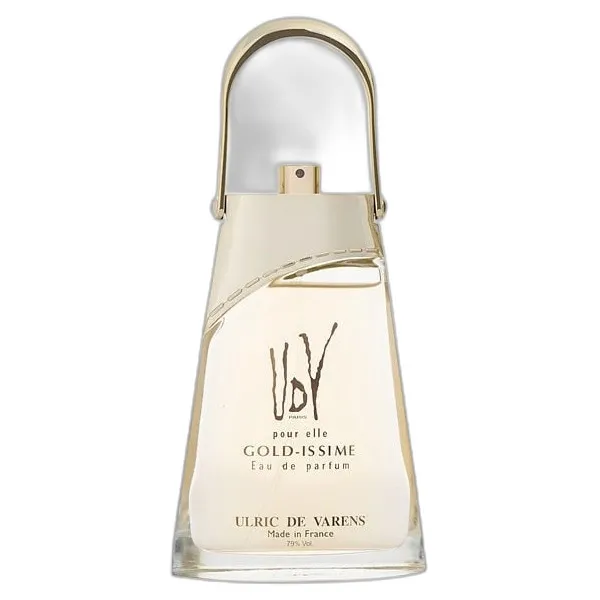 Frasco del perfume Ulric De Varens Udv Gold Issime Eau de Parfum