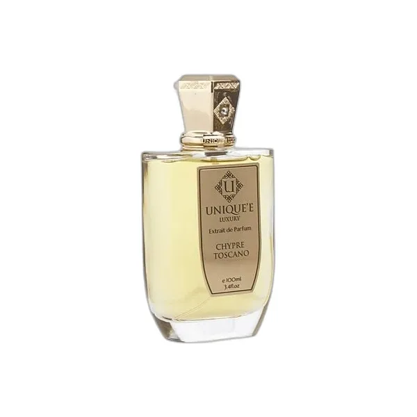 Frasco del perfume Unique'E Luxury Chypre Toscano Eau de Parfum