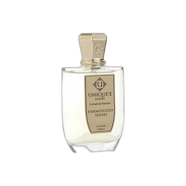 Frasco del perfume Unique'E Luxury Harmonized Senses Eau de Parfum