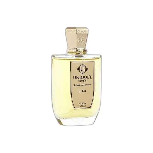 Frasco del perfume Unique'E Luxury Uniquee Luxury Beril